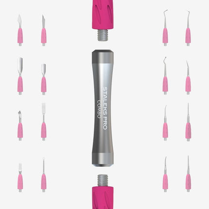 Handle of the pusher Combo UNIQ 10 for replaceable working parts, Staleks