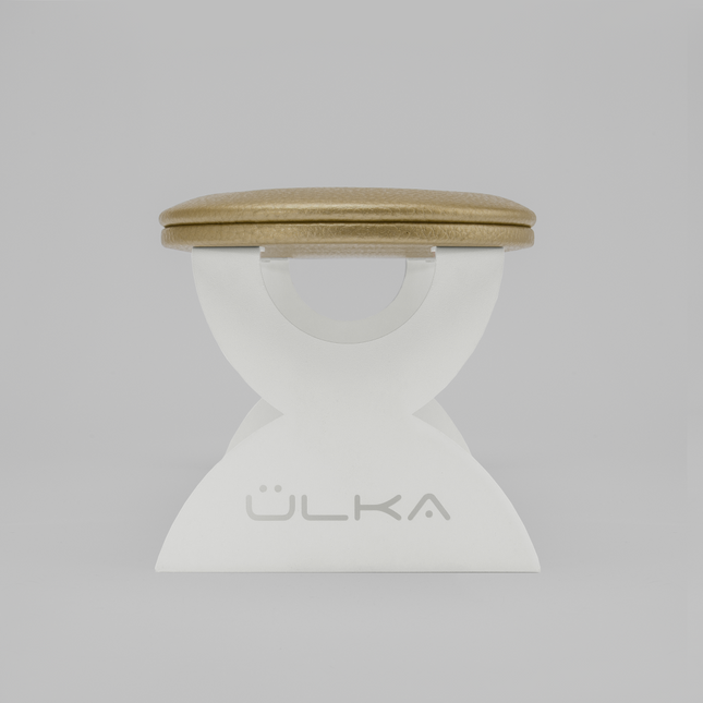 ULKA HAND PAD (ARM REST) WITH LEGS - 24 Gold