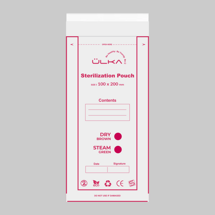 Ulka Sterilization Bags 10x20cm