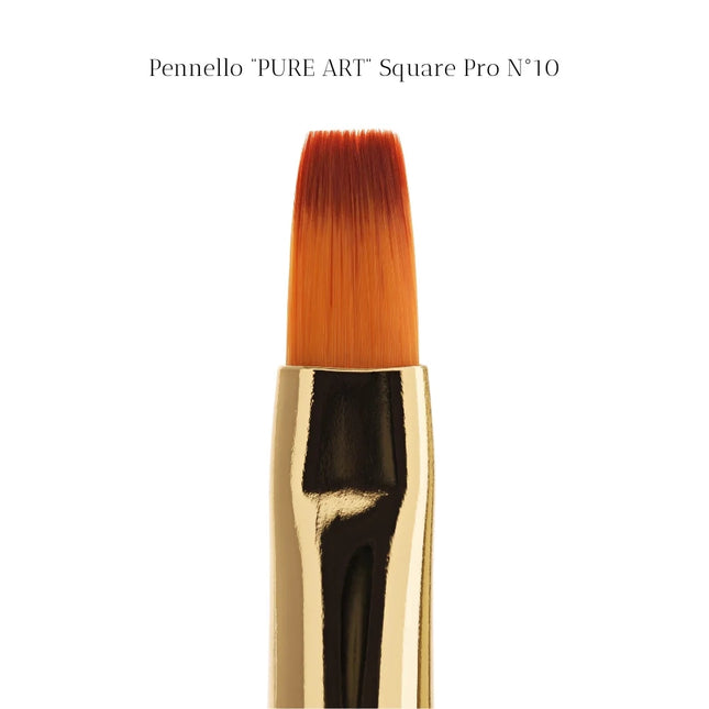 Pure Art Square Pro Gel Brush N°10