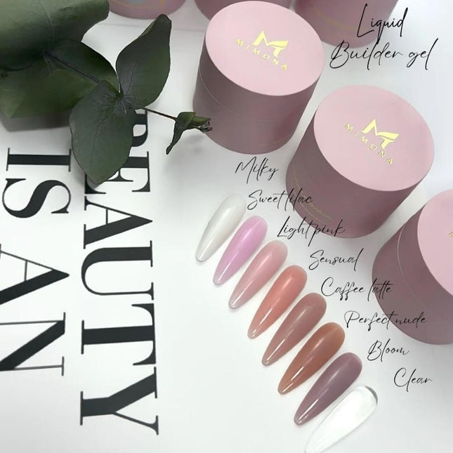 Mimona Liquid Buider Gel, Sweet Lilac  15ml