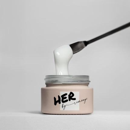 Her Builder Gel Soft Milky White, 15ml