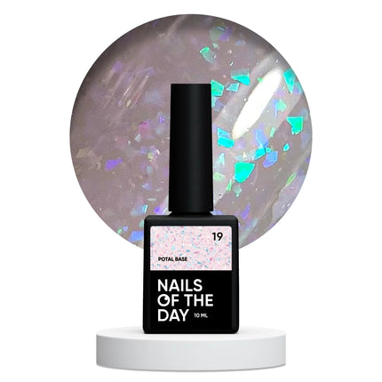 NAILSOFTHEDAY Potal base 19, 10ml