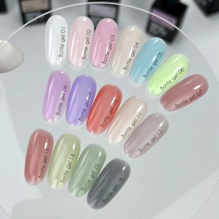 NAILSOFTHEDAY Bottle gel 14 — ultra-strong gel for nails, 10 ml