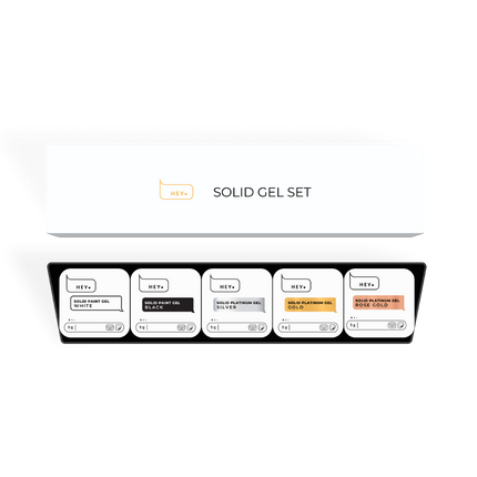 HEYLOVE (Hello) Solid Paint Gel Set, 5pcs