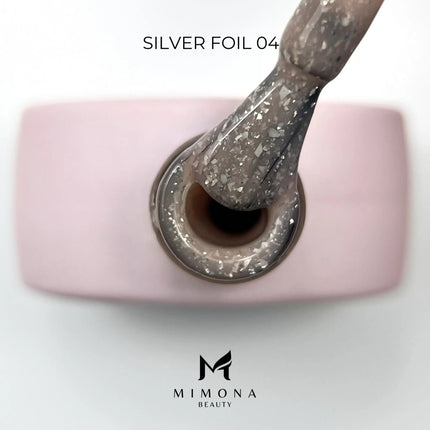 Mimona Cover Base Silver Foil 04, 12ml