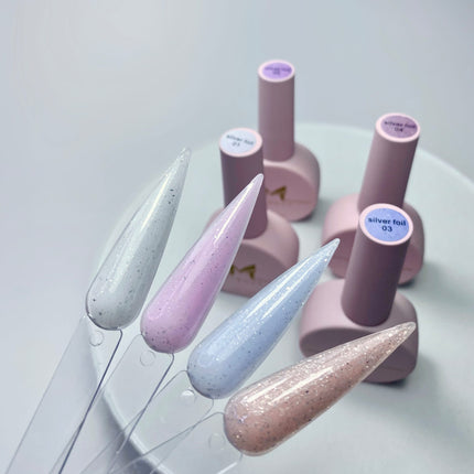 Mimona Cover Base Silver Foil 03, 12ml