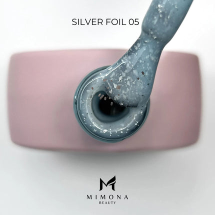 Mimona Cover Base Silver Foil 05, 12ml