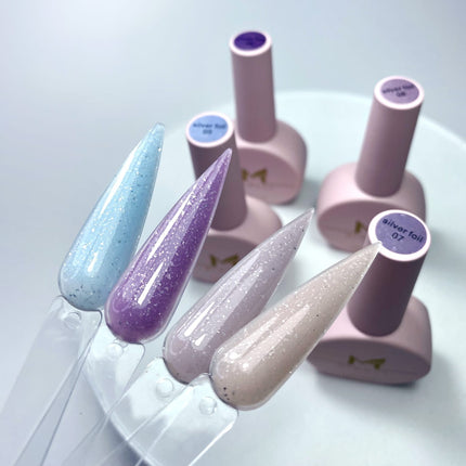 Mimona Cover Base Silver Foil 07, 12ml