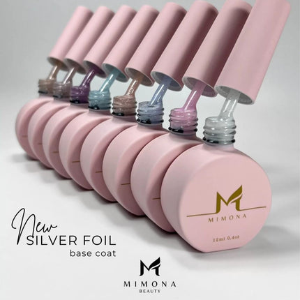 Mimona Cover Base Silver Foil 08, 12ml