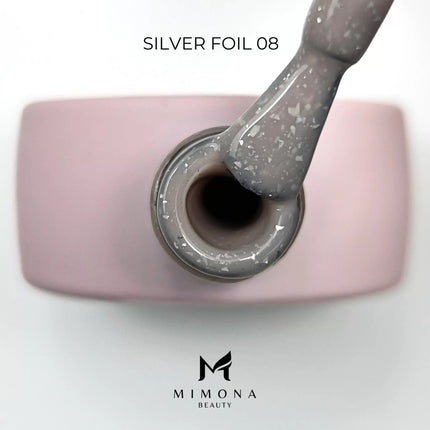 Mimona Cover Base Silver Foil 08, 12ml