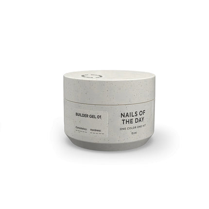 NAILSOFTHEDAY Builder Gel 01, 15ml