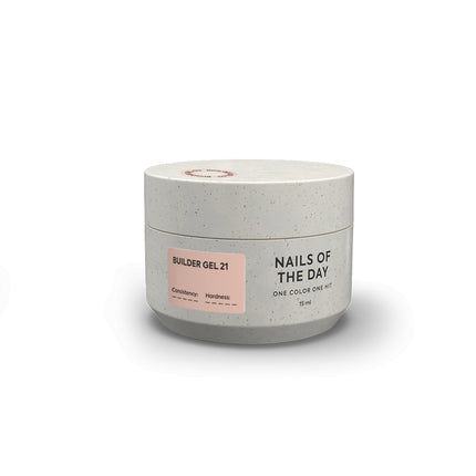 NAILSOFTHEDAY Builder Gel 21, 15ml