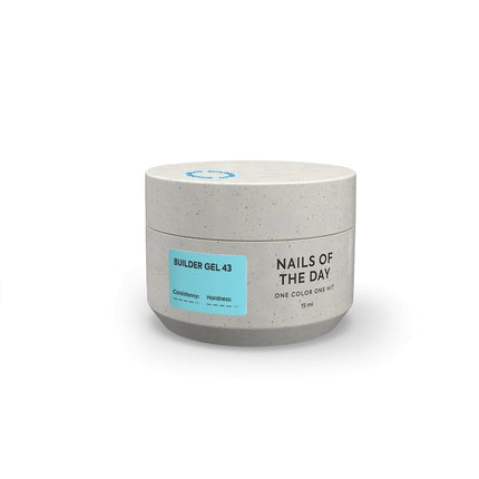NAILSOFTHEDAY Builder Gel 43, 15ml