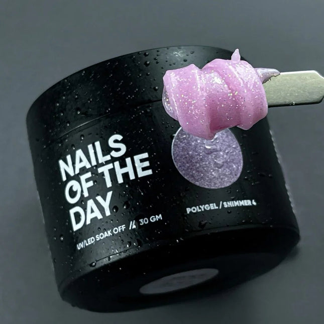 NAILSOFTHEDAY Polygel shimmer 04, 30g