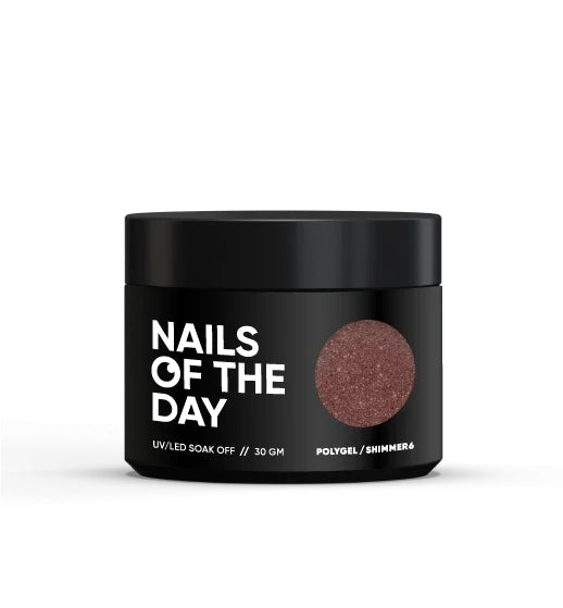 NAILSOFTHEDAY Polygel shimmer 06, 30g