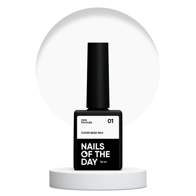 Nailsoftheday Cover base Milk 01, 10ml