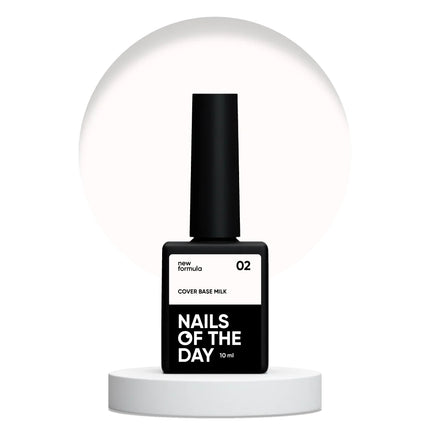 Nailsoftheday Cover base Milk 02, 10ml