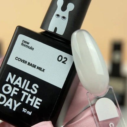 Nailsoftheday Cover base Milk 02, 10ml