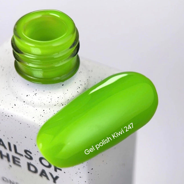 NAILSOFTHEDAY Kiwi Gel Polish, 10ml