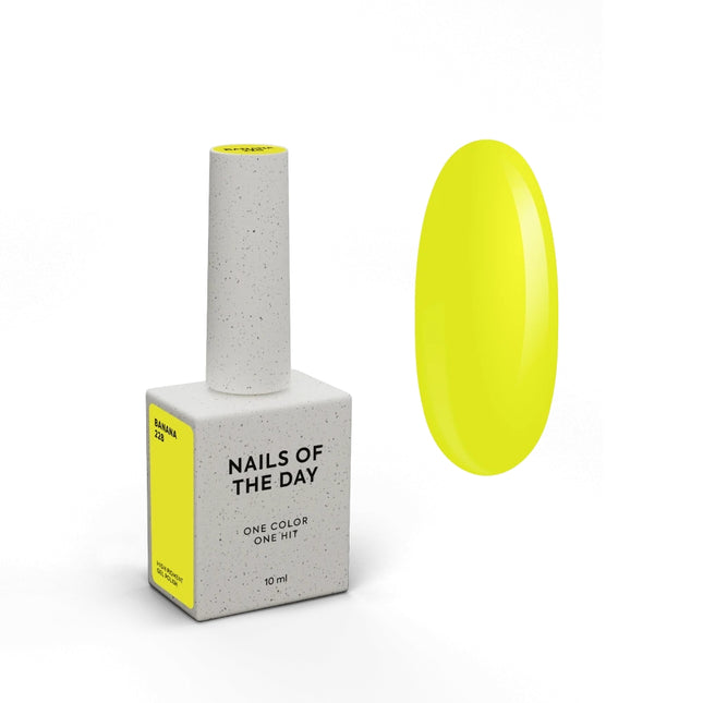 NAILSOFTHEDAY Gel Polish Banana, 10ml
