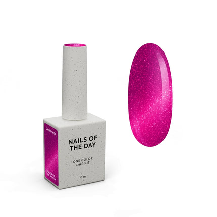 NAILSOFTHEDAY Colour Of The Month June Cherry Kiss, 10ml