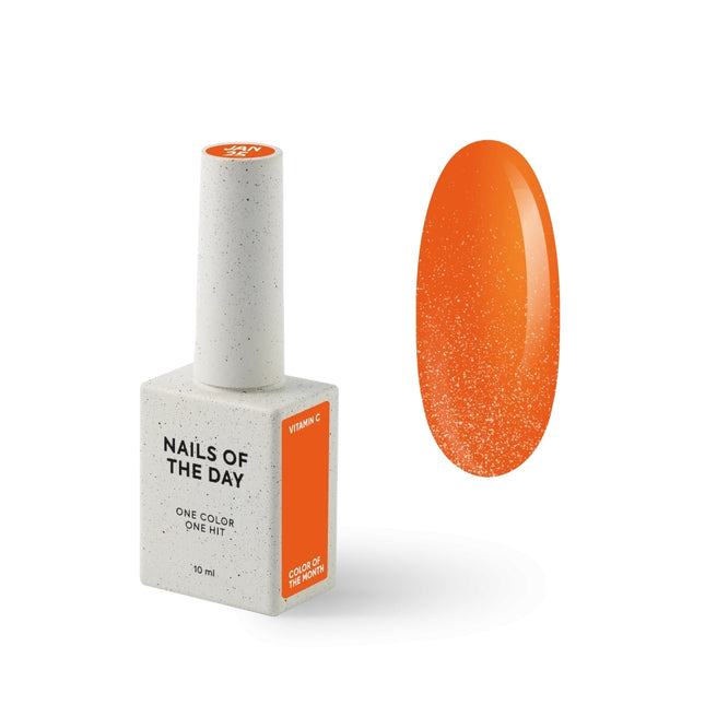 NAILSOFTHEDAY Colour Of The Month January Vitamin C, 10ml