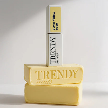 Trendy Nails Butter Yellow Cover Base, 8ml