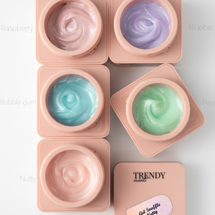 Trendy Nails Raspberry Soufflé Gel, 15ml