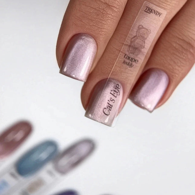 Trendy Nails Gel Polish Cat Eye's Gummy Bear Taupe Teddy, 10 ml