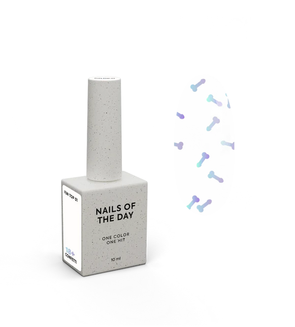 NAILSOFTDAY NEW FUN! top 01, 10 ml