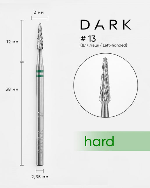 Cutter TVS Dark №13 Green (left hand)