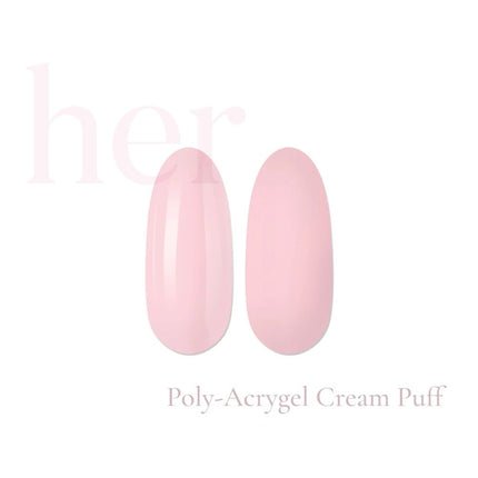 Poly-Acrygel Cream Puff, 30g - HER