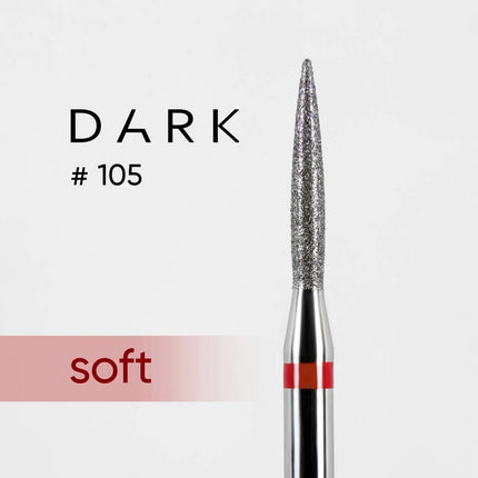 Diamond cutter Dark  №105 red flame 018