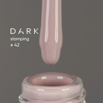DARK Stamping polish No. 42 taup, 10 ml