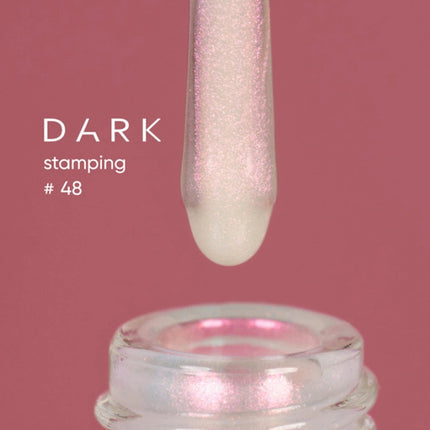 DARK Stamping polish №48 pink chameleon, 10ml