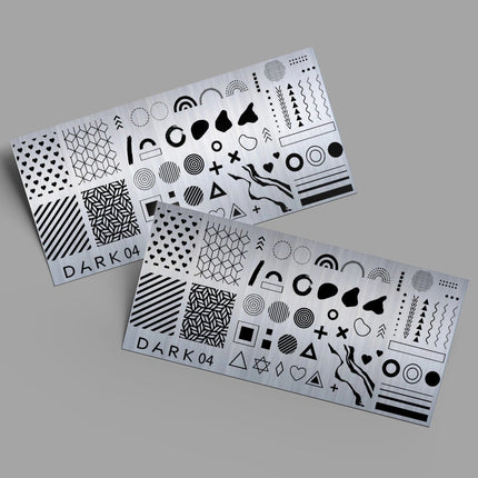 Plate for stamping DARK 04