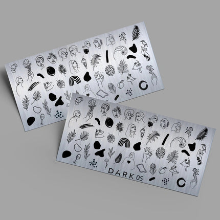 Plate for stamping DARK 05