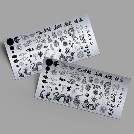 Plate for stamping DARK 09