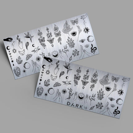 Plate for stamping DARK 10