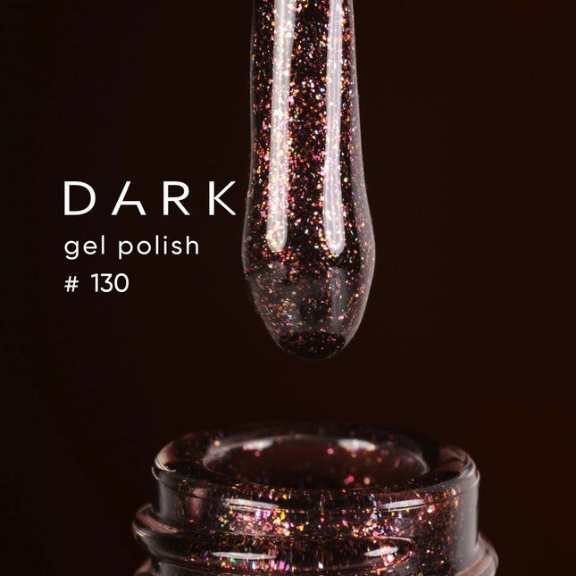 DARK gel polish 130, 6 ml