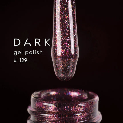 DARK gel polish 129, 6 ml