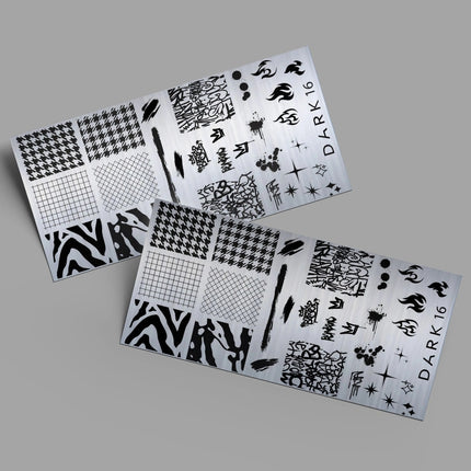 Plate for stamping DARK 16