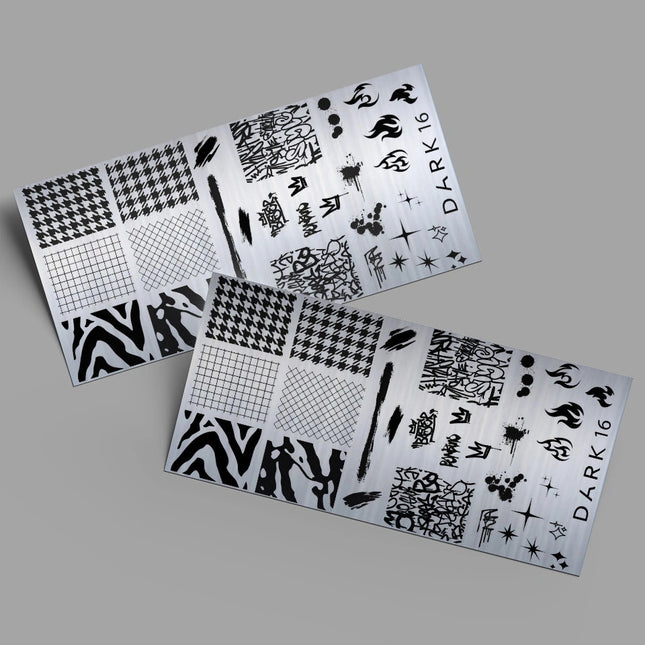 Plate for stamping DARK 16