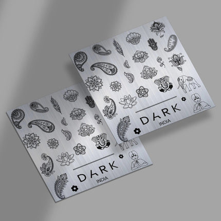 Plate for stamping DARK India