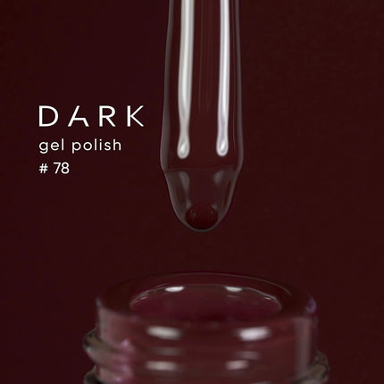 DARK gel polish 78, 6 ml