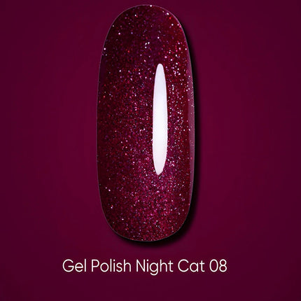 DARK gel polish Night Cat 08, 6 ml