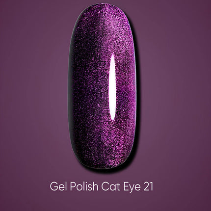 DARK gel polish Cat Eye 21, 6 ml
