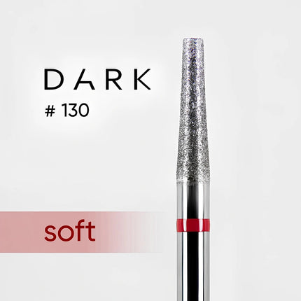 Diamond cutter Dark  №130 red truncated cone 025