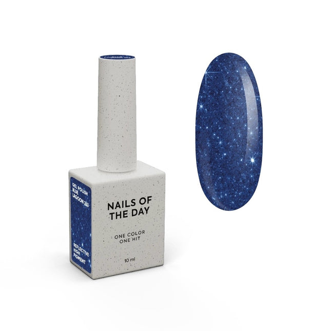 Nailsoftheday Gel Polish Blue Lagoon -263, 10ml